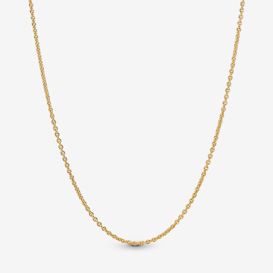14k Gold-plated necklace image number 0