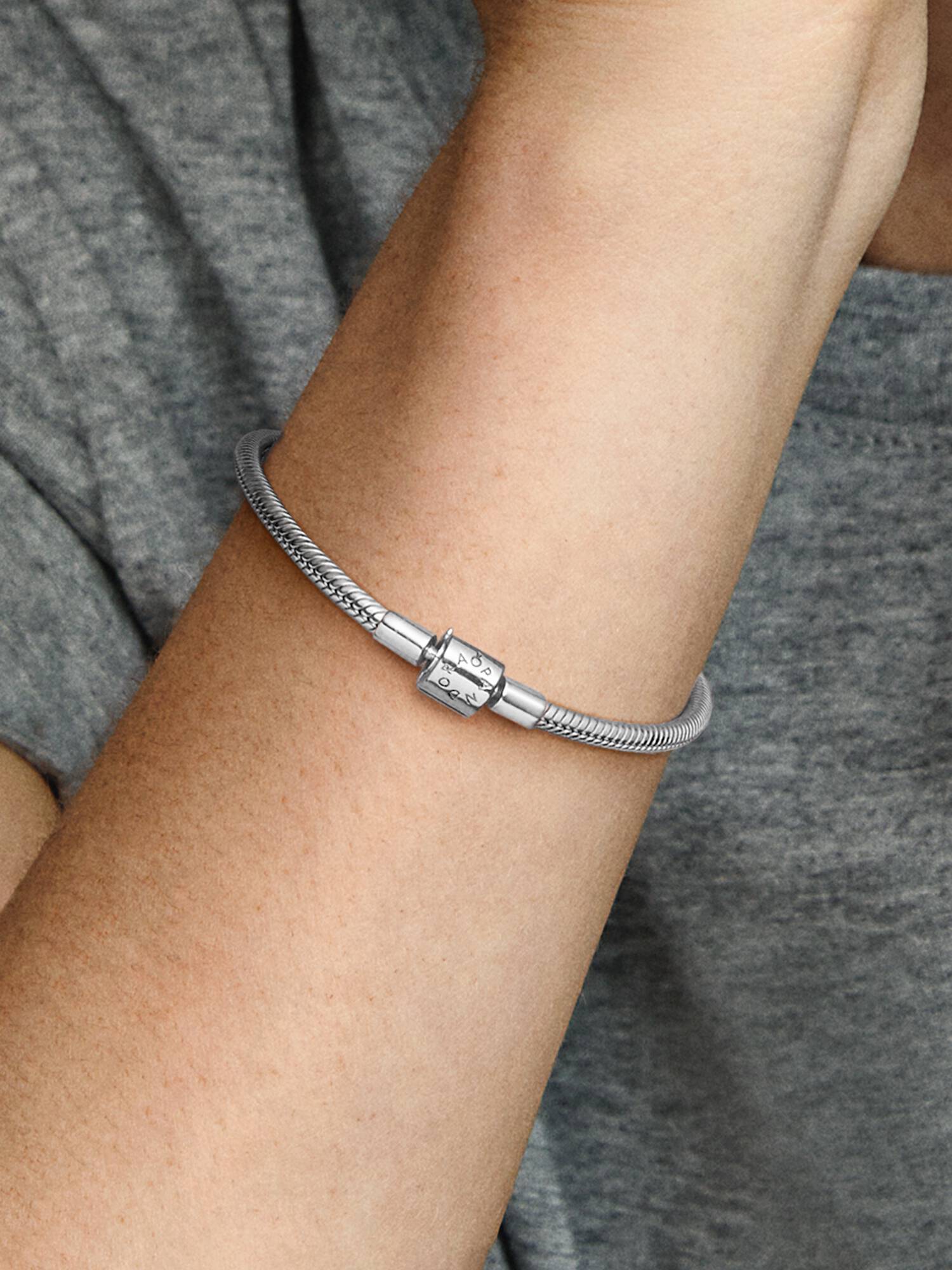 Pandora Moments Snake-armband met Cilindersluiting