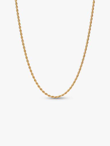 Collier Maille Tressée