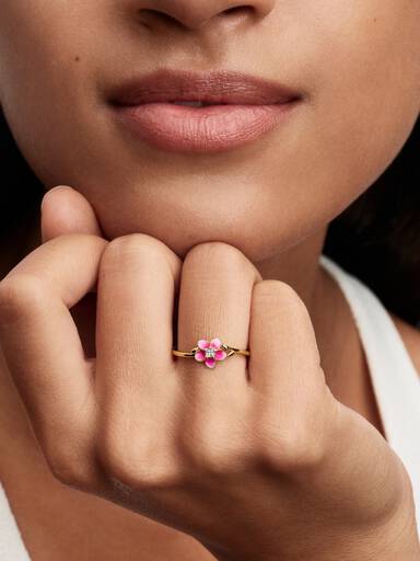 Bague Disney Vaiana Fleur