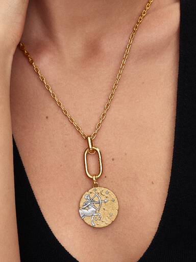 Charm Médaillon XL Zodiaque Sagittaire