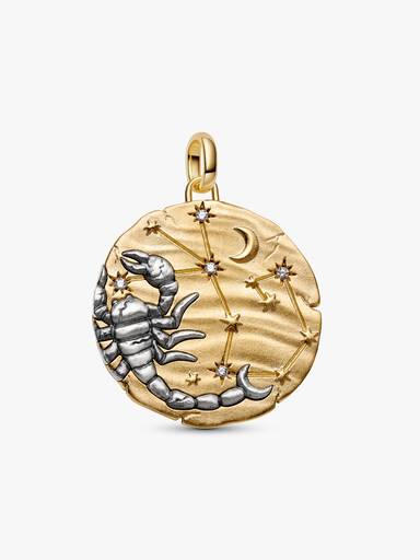 Charm Médaillon XL Zodiaque Scorpion
