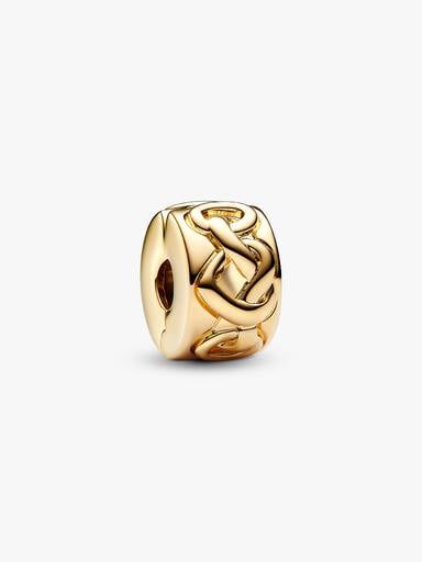 Knotted Hearts Clip Bedel