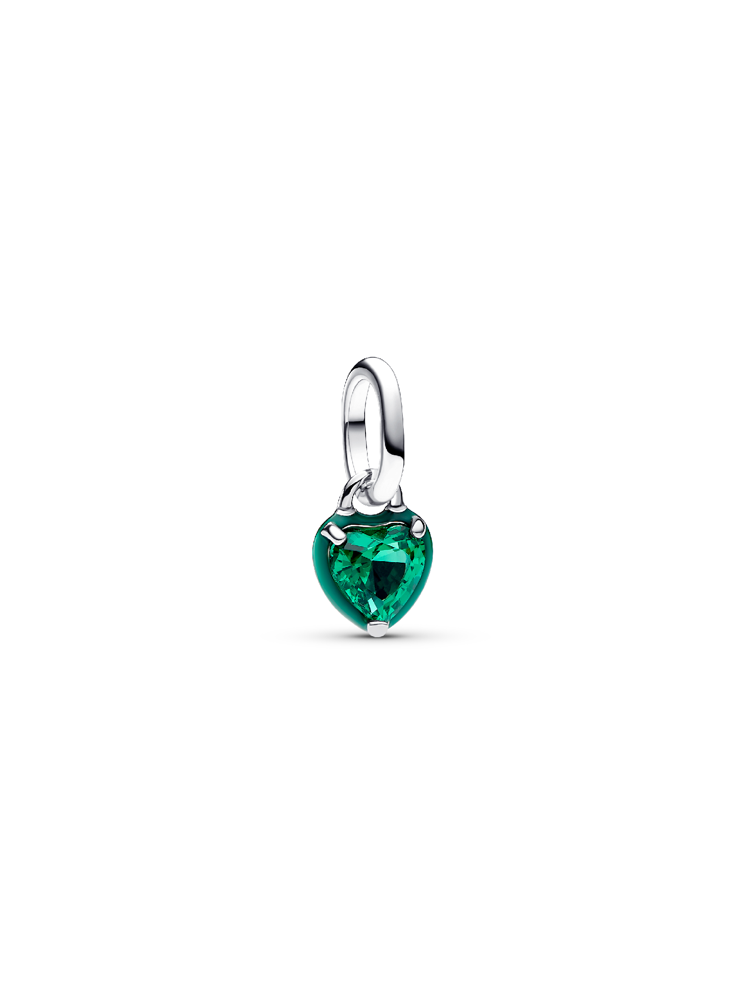 Groene Chakra Hart Mini Hangende Bedel