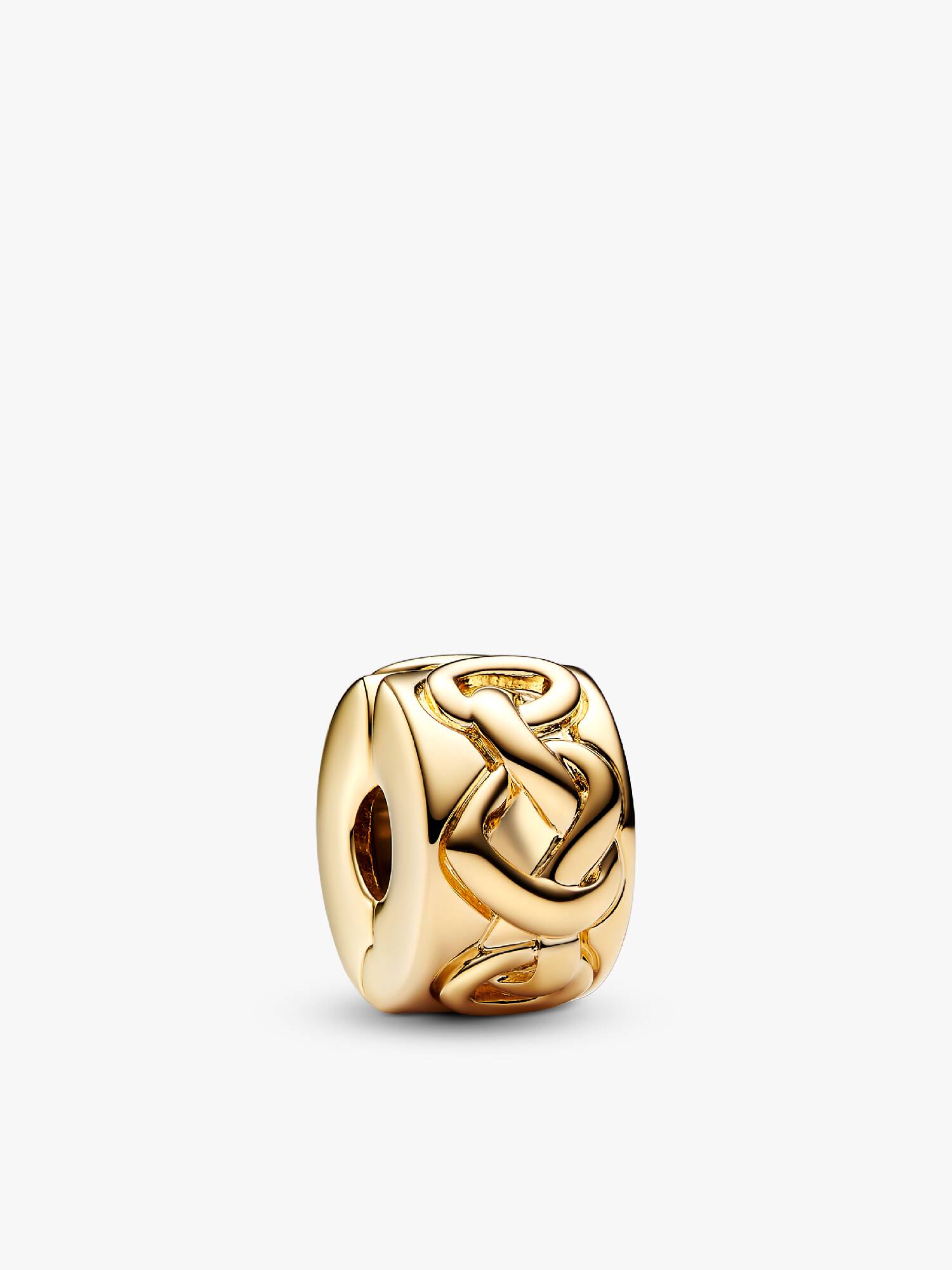 Knotted Hearts Clip Bedel