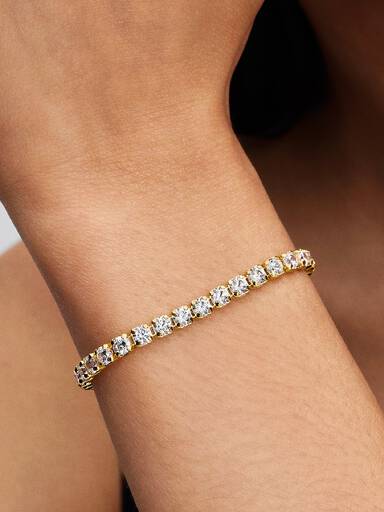 Bracelet Rivière Audacieux Scintillant