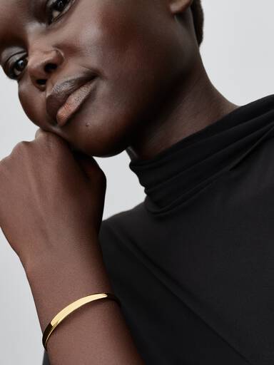 Graveerbare open bangle