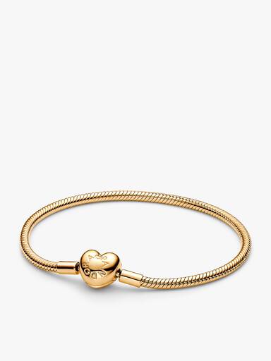 Parure de Bracelet Dorée avec Charm Infini