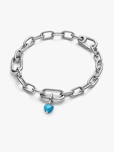 Mini Dangle Cœur Turquoise