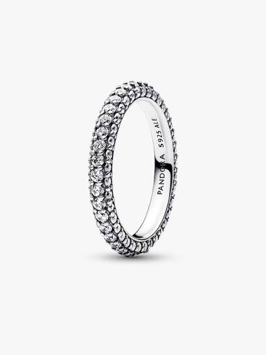 Pandora Timeless enkele rij pavé ring