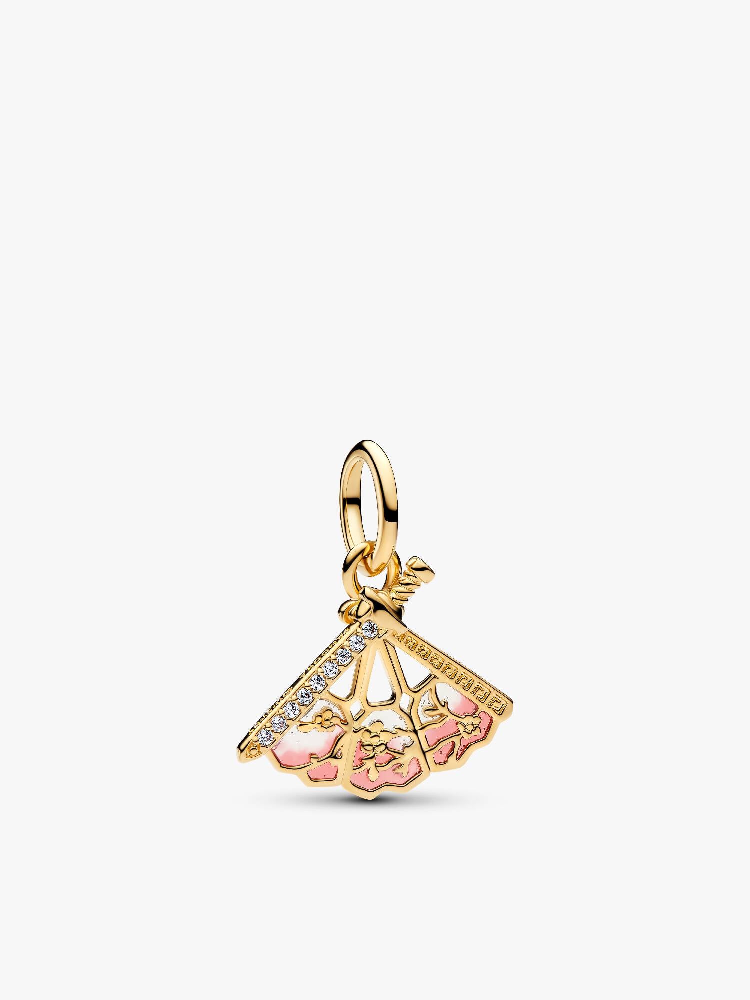 Charm Pendant Disney Mulan Éventail 