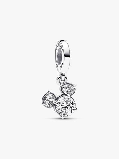 Disney Mickey Mouse Sprankelend Hoofd Silhouet Hangende Bedel