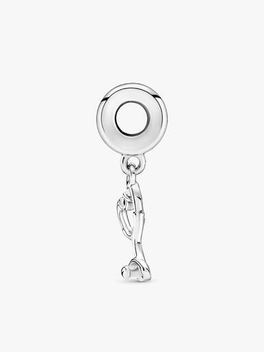 Charm Pendant Cœur Stéthoscope