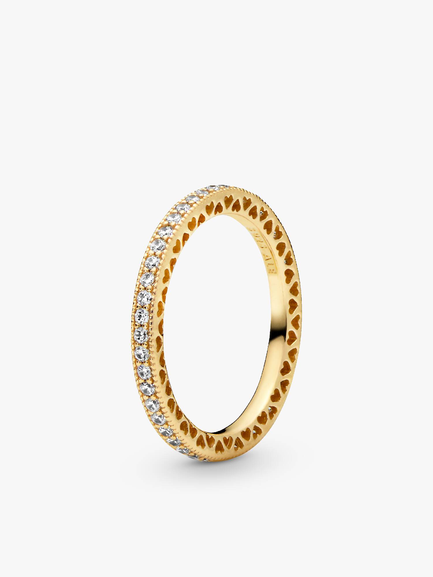 Bague Scintillement & Cœurs