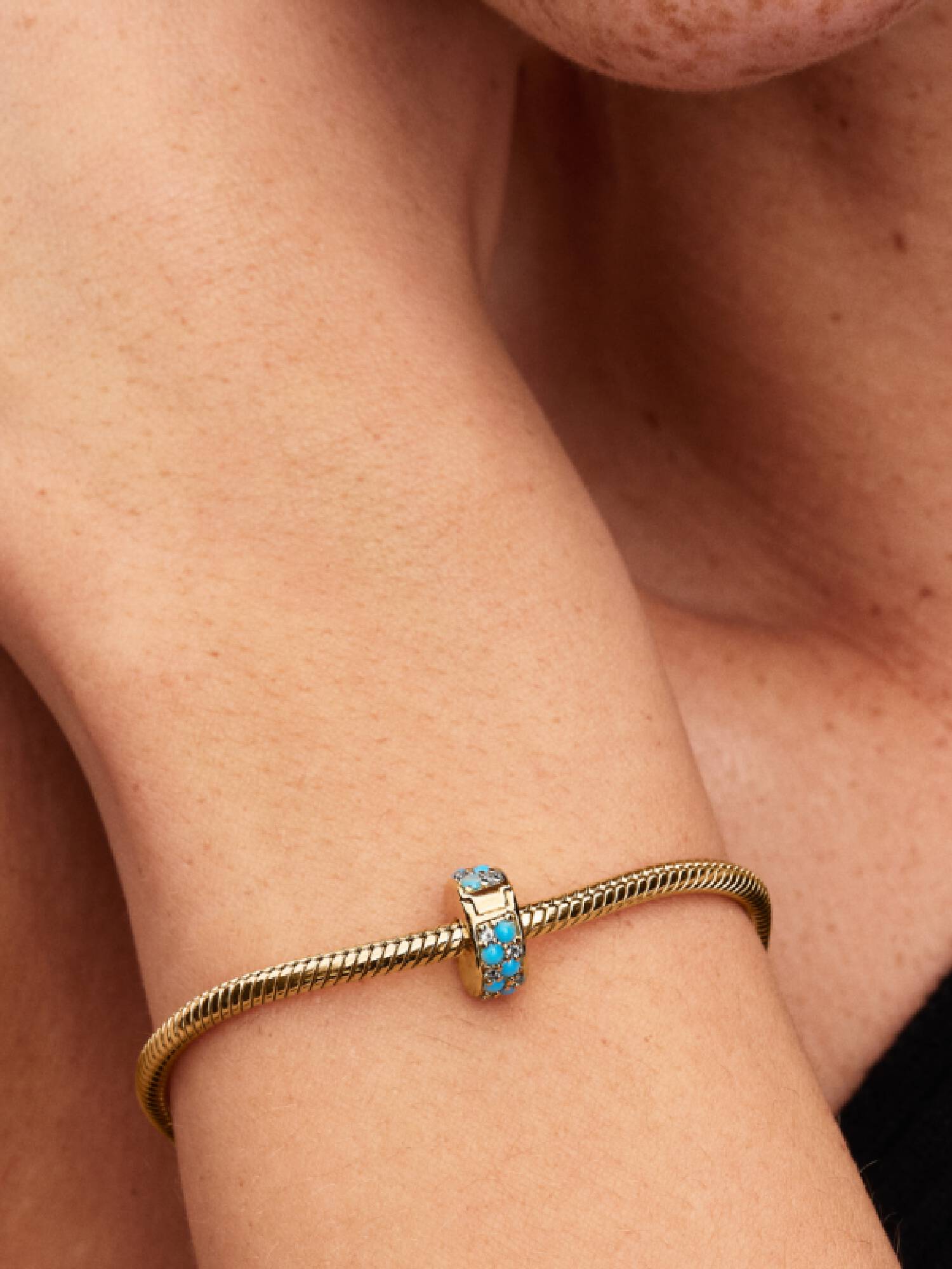 Charm Clip Bleu Azur
