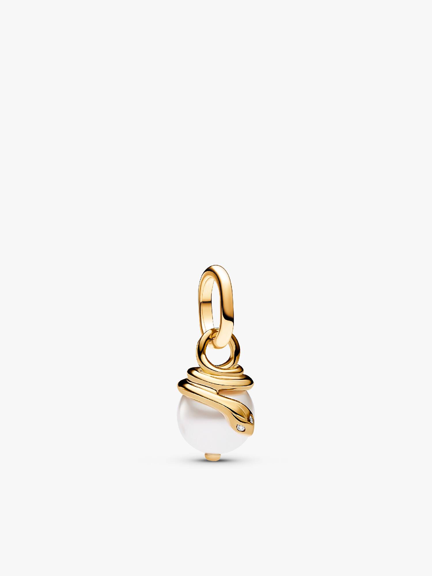 Mini Charm Pendant Nacré Serpent