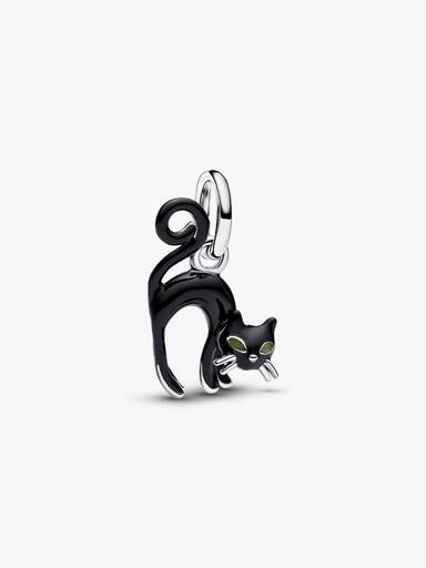 Zwarte kat Hangende Bedel