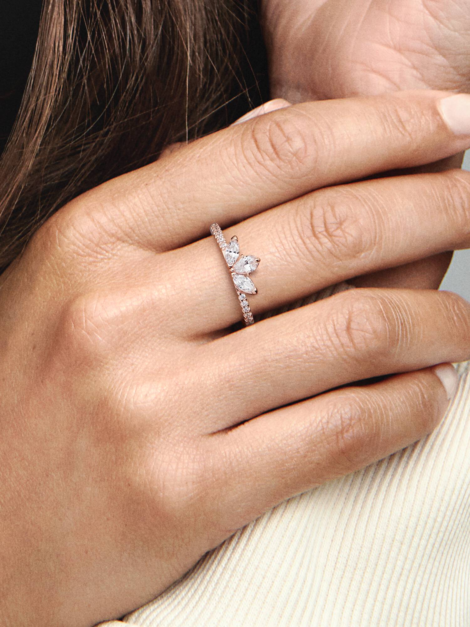 Bague Herbier Scintillant