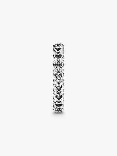 Bague ribambelle de cœurs