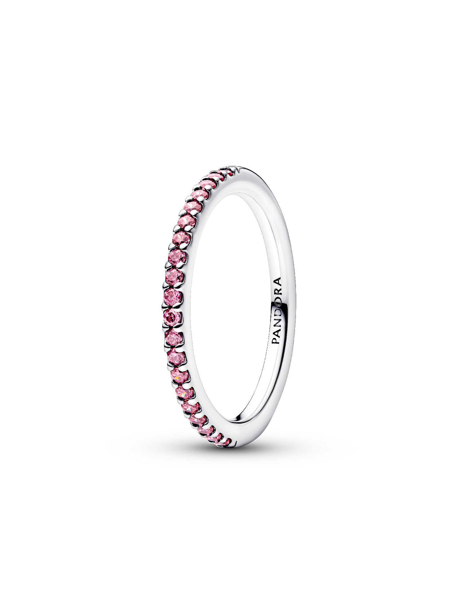 Sprankelende Roze Pavé Bandring