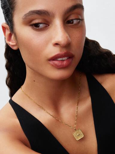 Pat McGrath Het Mystieke Oog In het Lab Gekweekte Diamant Hangende Bedel