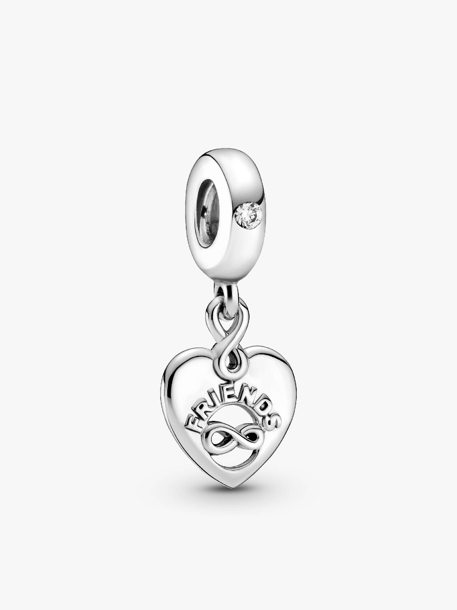 Charm Pendant Cœur Amis Pour Toujours