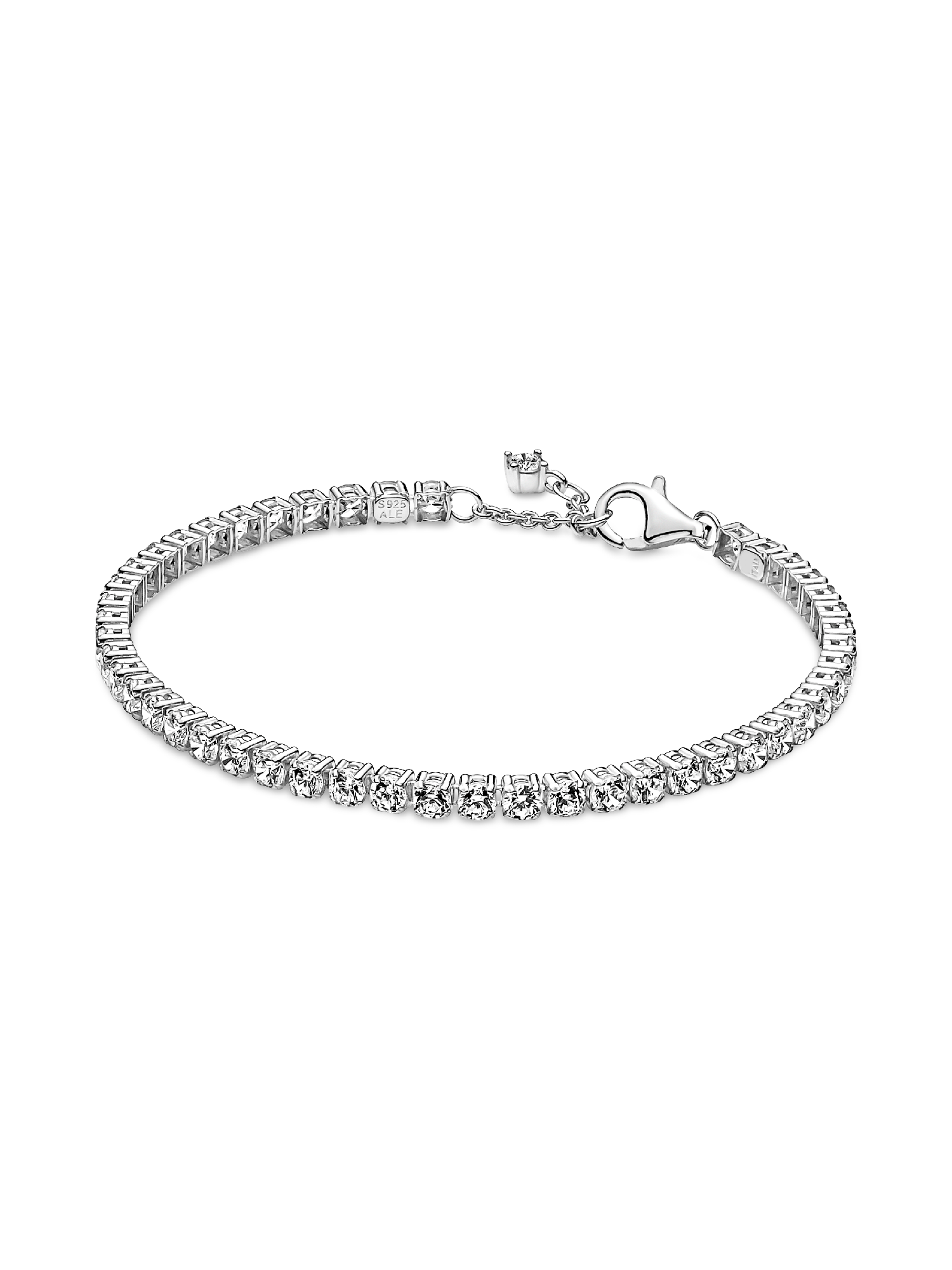 Bracelet Porte-Charms En Argent Massif 925/1000e - Longueur 19 Cm, Poinçonné - Modèle BR01