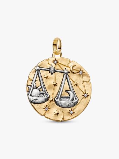 Charm Médaillon XL Zodiaque Balance