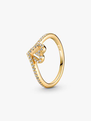 Bague Cœur Scintillant Vœu