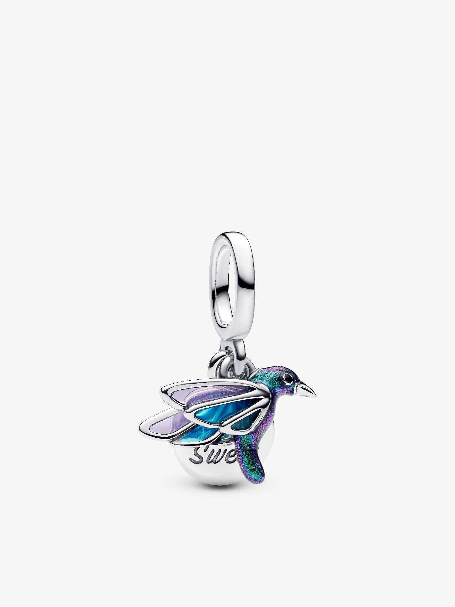 Charm Pendant Double Colibri