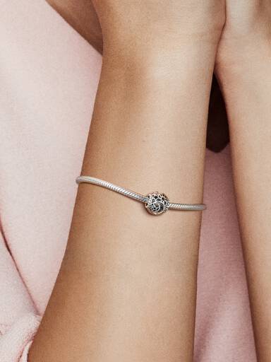 Charm Ajouré Soleil, Étoiles & Lune