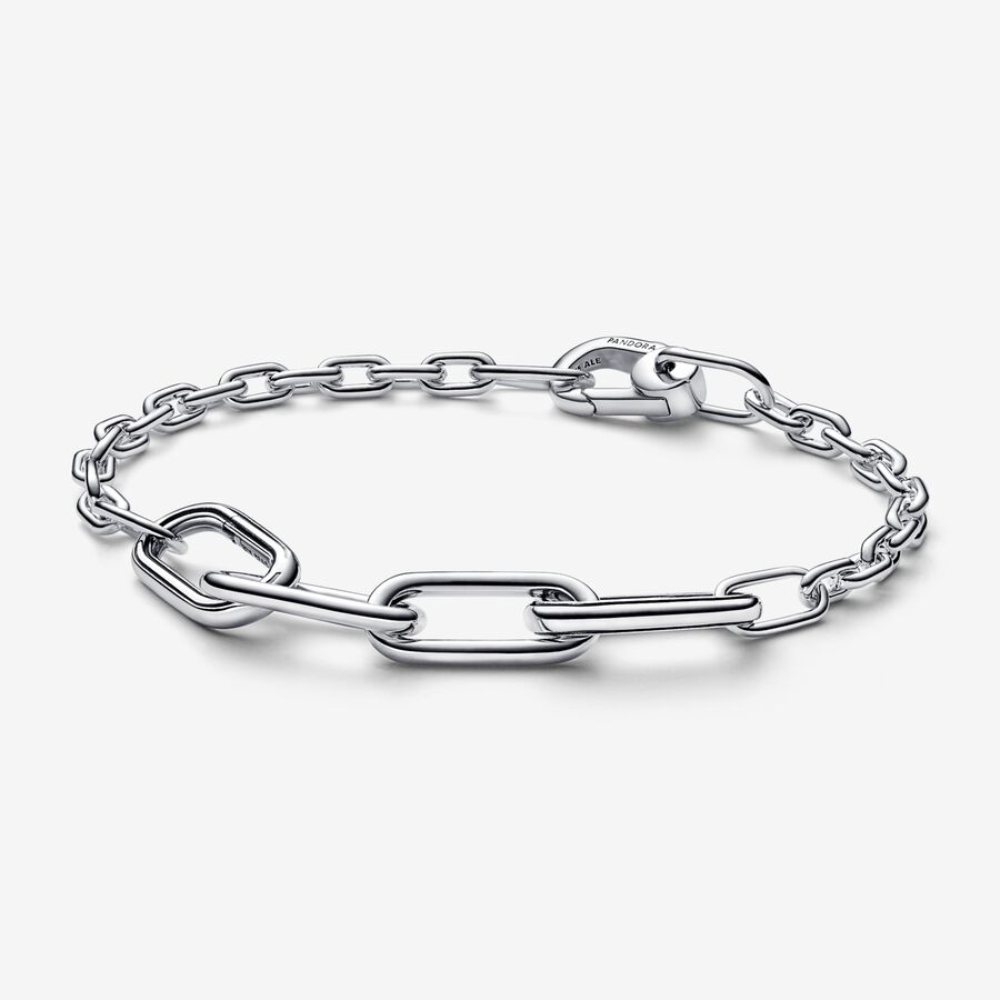 Sterling silver XS link bracelet image number 0