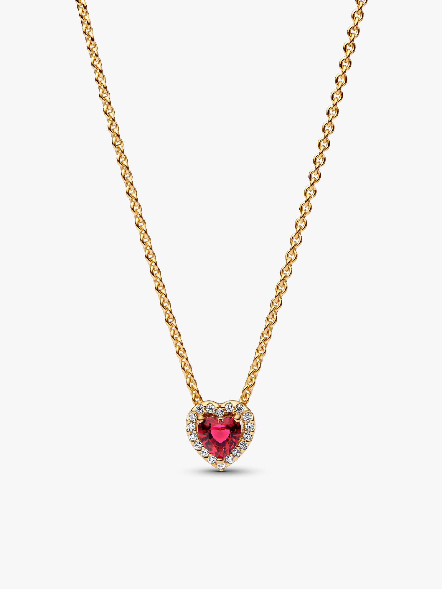 Collier Cœur Surélevé