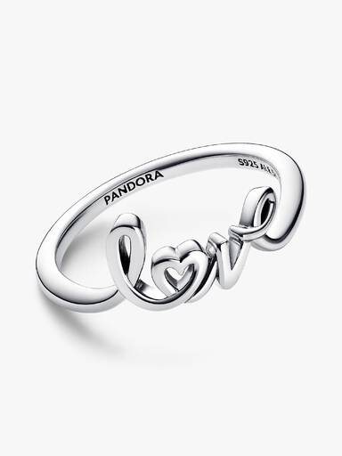 Bague Amour Manuscrit