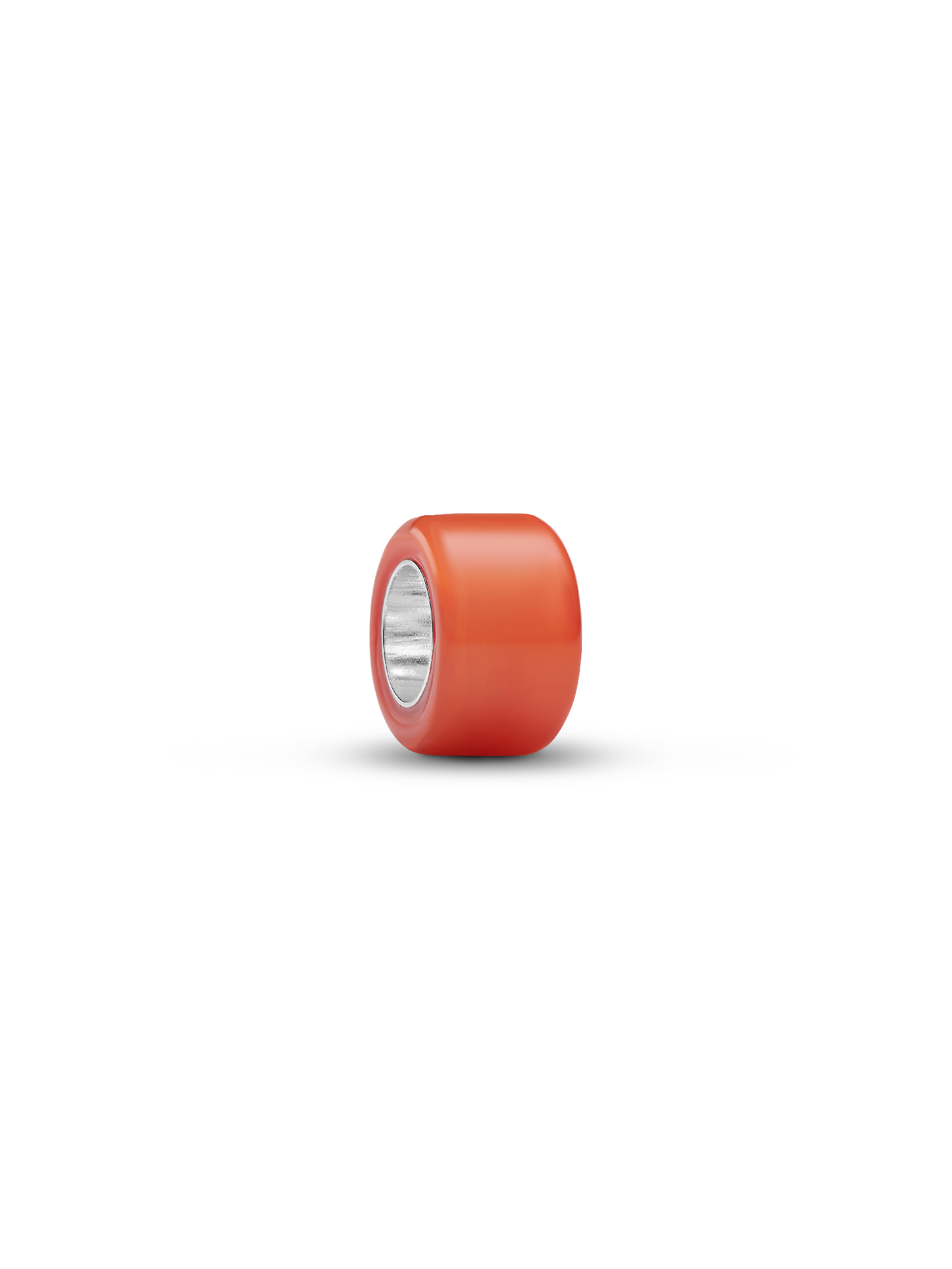 Oranje Muranoglas Mini Bedel