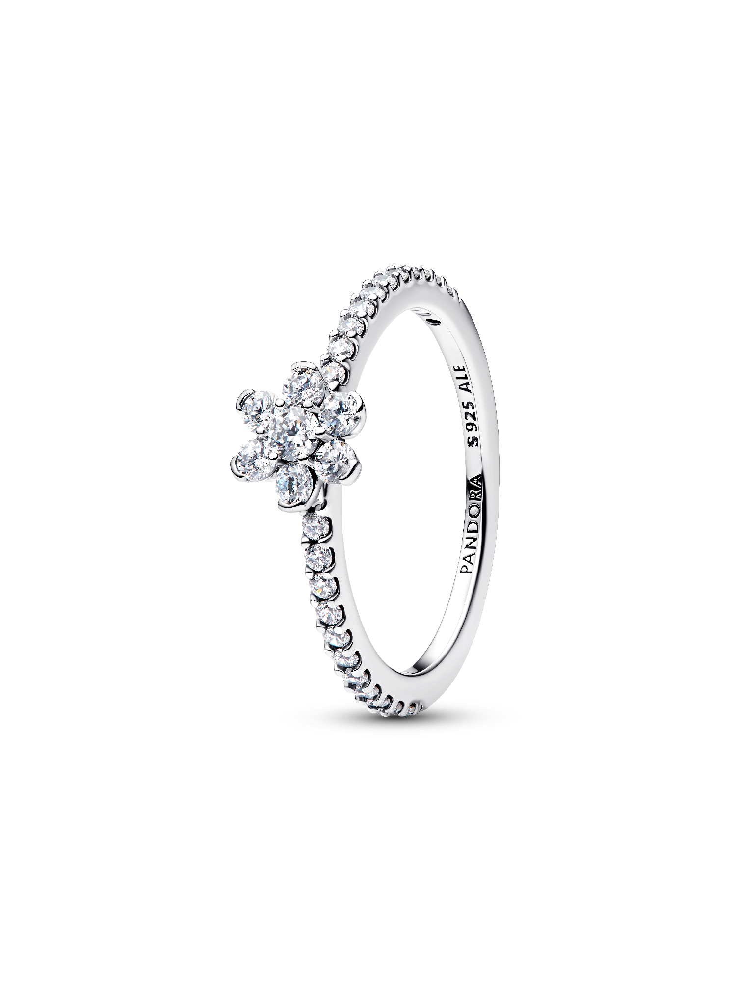 Bague Fleur Scintillante