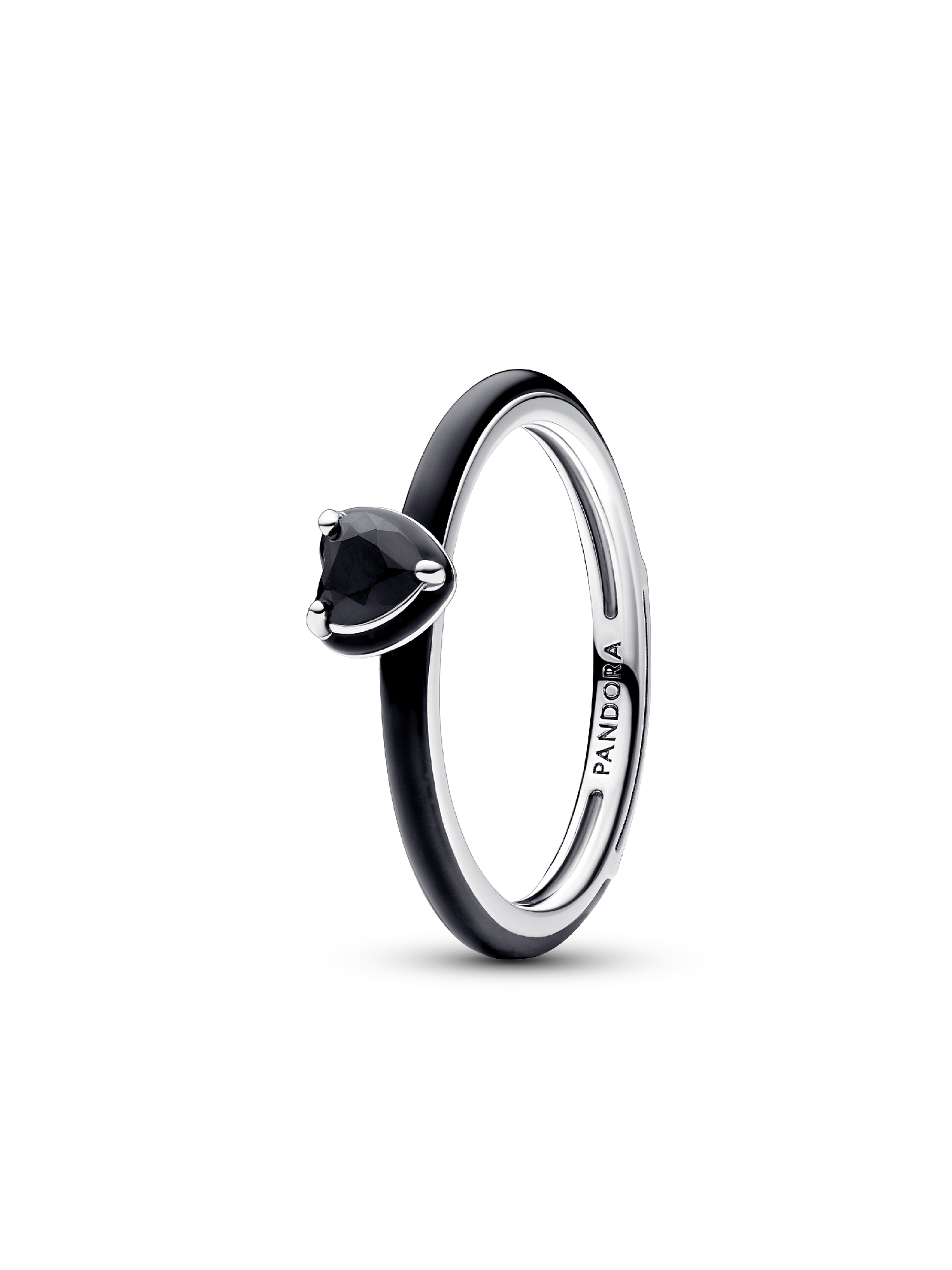 Zwart Chakra Hart Ring