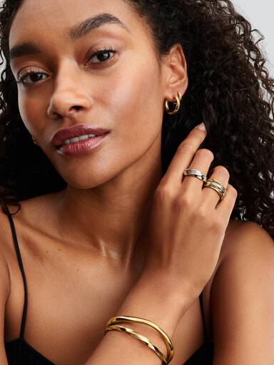 Bague Double Torsadée