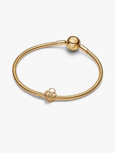 Charm Cadenas Cœur Ajouré
