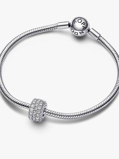 Charm Triple Rang Pavé Scintillant