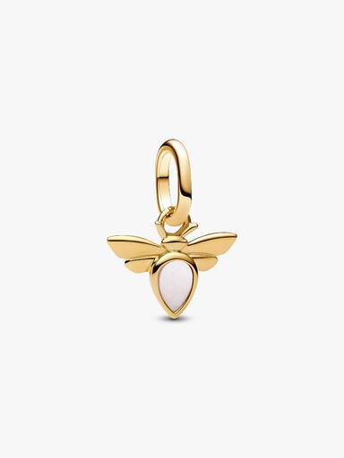 Mini Dangle Abeille Blanche