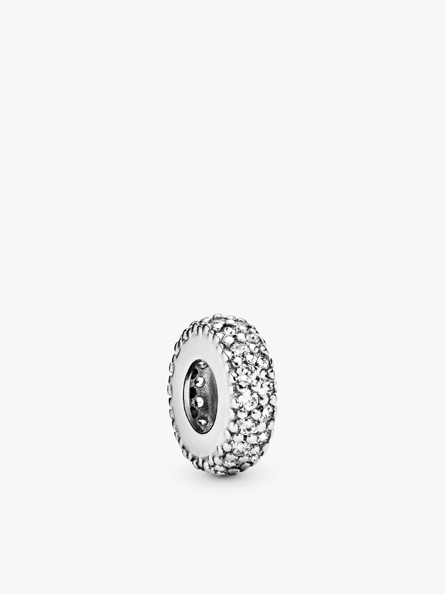 Charm Espaceur Scintillant Transparent