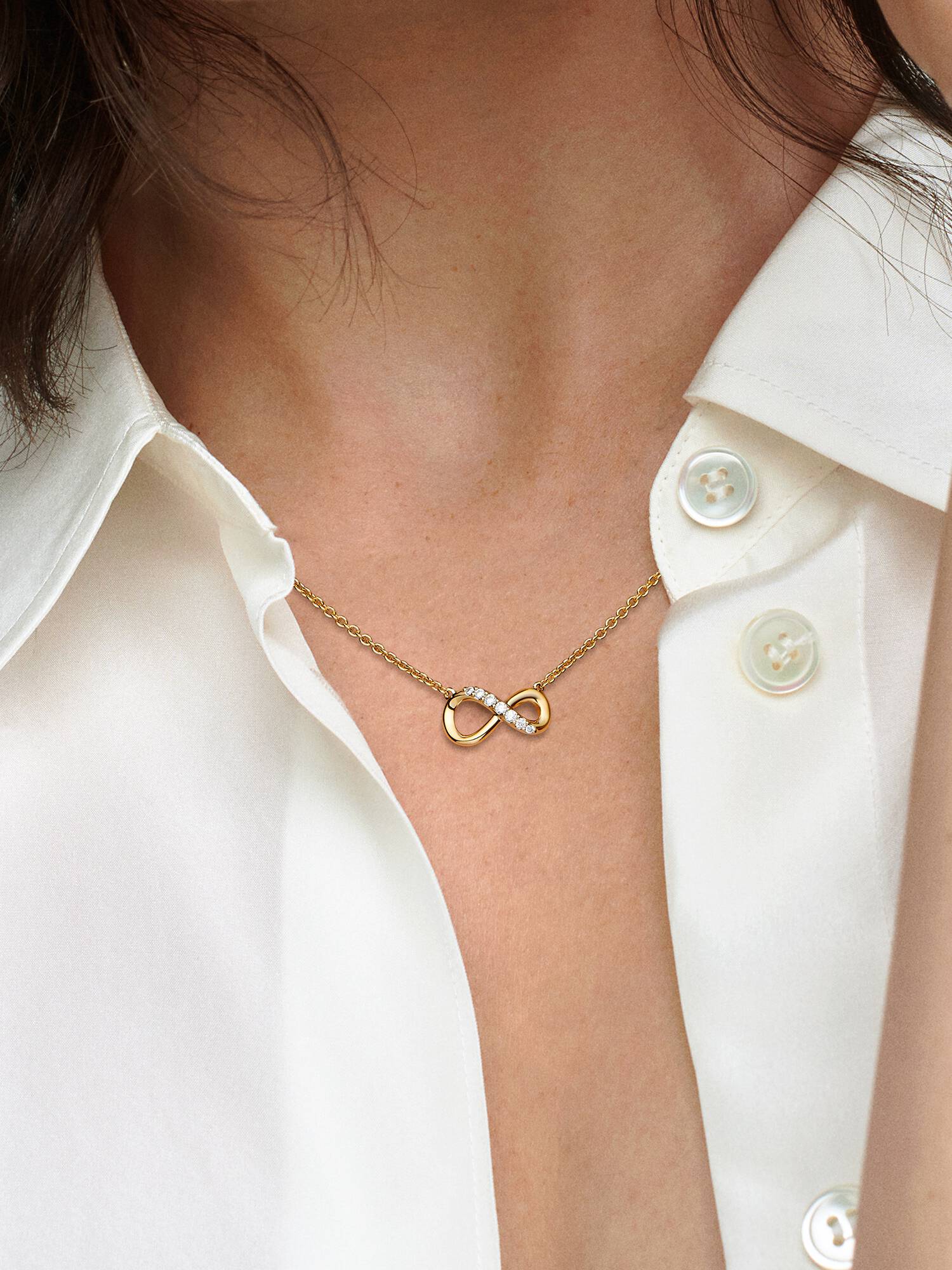 Collier Infini Scintillant