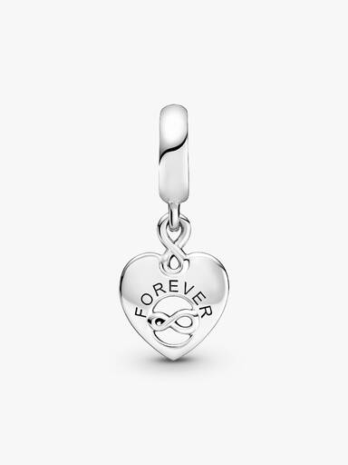 Charm Pendant Cœur Amis Pour Toujours
