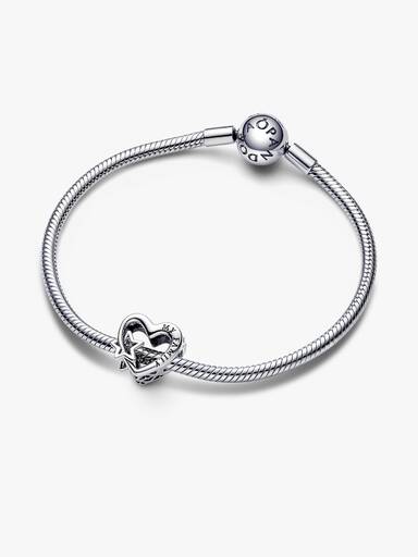 Charm Ajouré Famille Cœur et Étoile