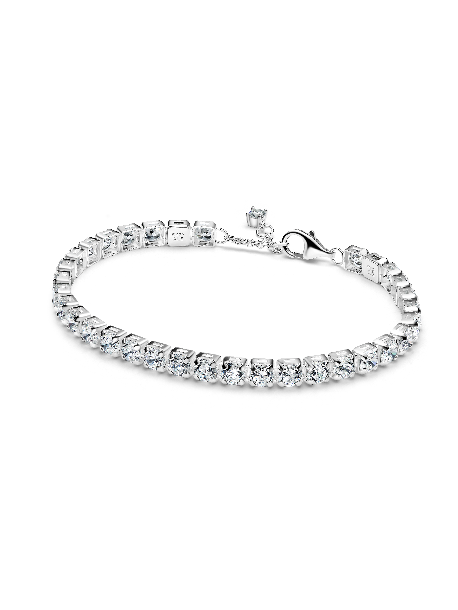 Sprankelende, opvallende tennisarmband