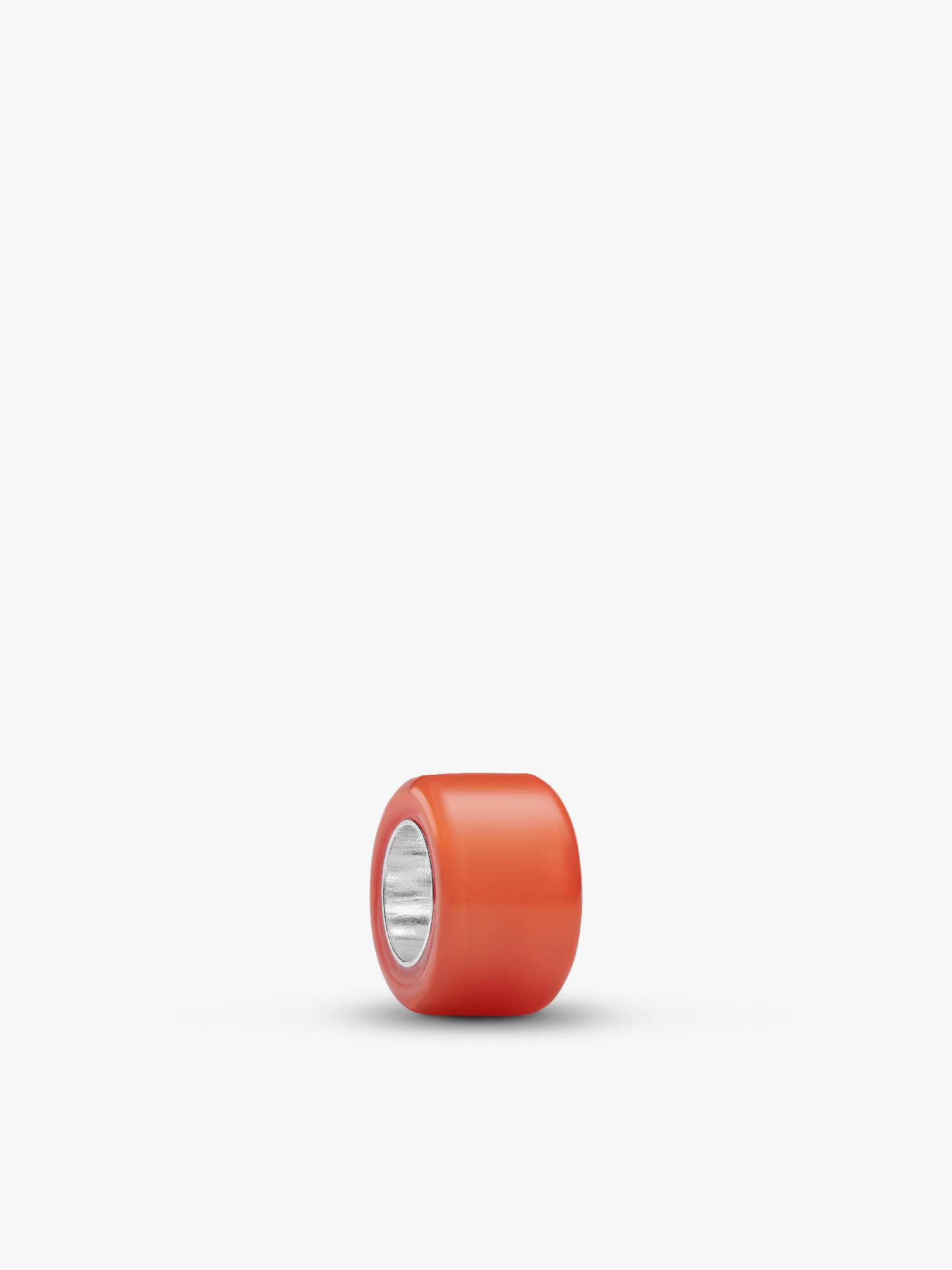 Oranje Muranoglas Mini Bedel